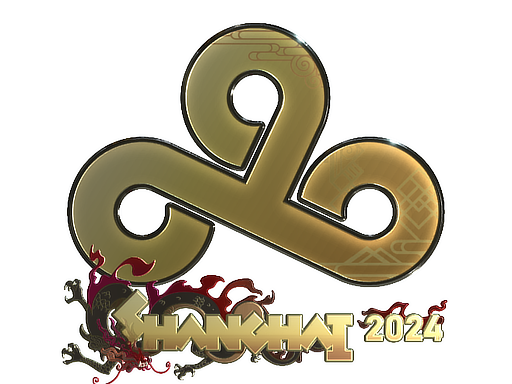 Наклейка | Cloud9 (Gold) | Shanghai 2024
