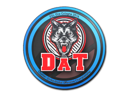Наклейка | dAT team | Cologne 2014