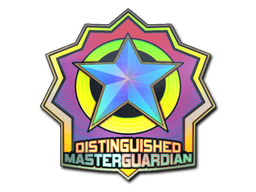 Наклейка | Distinguished Master Guardian (Holo)