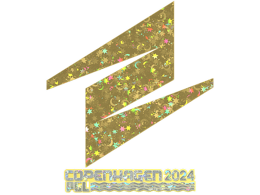 Наклейка | ECSTATIC (Glitter) | Copenhagen 2024