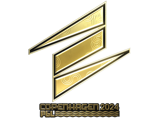 Наклейка | ECSTATIC (Gold) | Copenhagen 2024