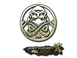 Наклейка | ENCE (Gold) | Antwerp 2022