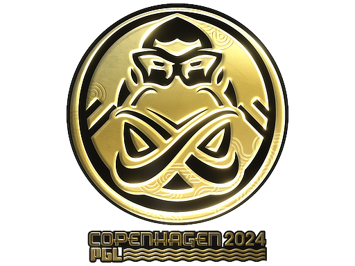 Наклейка | ENCE (Gold) | Copenhagen 2024