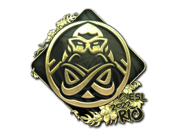 Наклейка | ENCE (Gold) | Rio 2022