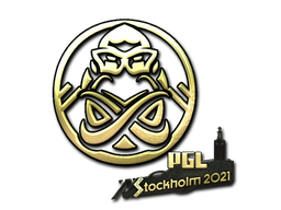 Наклейка | ENCE (Gold) | Stockholm 2021
