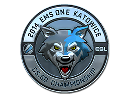 Наклейка | ESL Wolf (Foil) | Katowice 2014