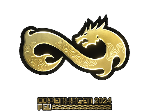 Наклейка | Eternal Fire (Gold) | Copenhagen 2024