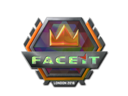 Наклейка | FACEIT (Holo) | London 2018