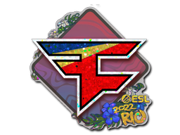 Наклейка | FaZe Clan (Glitter) | Rio 2022