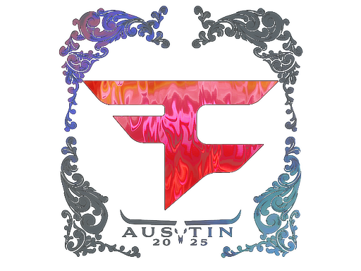 Наклейка | FaZe Clan (Holo) | Austin 2025