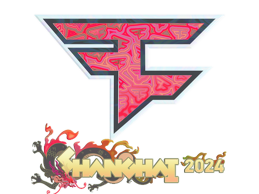 Наклейка | FaZe Clan (Holo) | Shanghai 2024