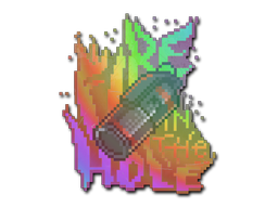 Наклейка | Fire in the Hole (Holo)