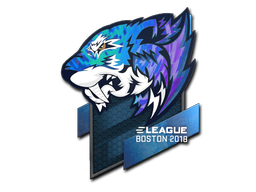 Наклейка | Flash Gaming (Holo) | Boston 2018