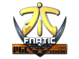 Наклейка | Fnatic (Foil) | Krakow 2017