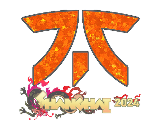 Наклейка | Fnatic (Glitter) | Shanghai 2024