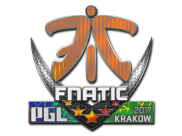 Наклейка | Fnatic (Holo) | Krakow 2017