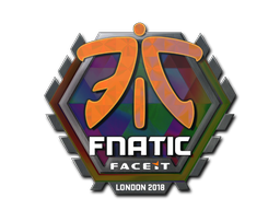 Наклейка | Fnatic (Holo) | London 2018