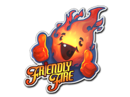 Наклейка | Friendly Fire