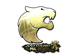 Наклейка | FURIA (Gold) | Antwerp 2022