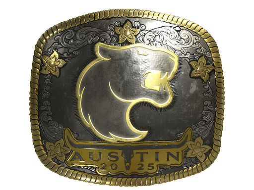 Наклейка | FURIA (Gold) | Austin 2025
