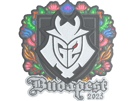 Наклейка | G2 esports (Embroidered) | Budapest 2025