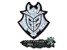 Наклейка | G2 Esports (Glitter) | Antwerp 2022