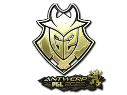 Наклейка | G2 Esports (Gold) | Antwerp 2022