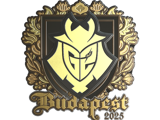 Наклейка | G2 esports (Gold) | Budapest 2025