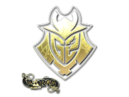 Наклейка | G2 Esports (Gold) | Paris 2023