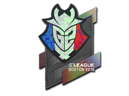 Наклейка | G2 Esports (Holo) | Boston 2018