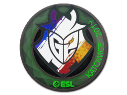 Наклейка | G2 Esports (Holo) | Katowice 2019