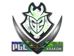 Наклейка | G2 Esports (Holo) | Krakow 2017