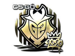 Наклейка | G2 (Gold) | 2020 RMR