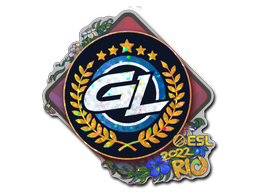 Наклейка | GamerLegion (Glitter) | Rio 2022