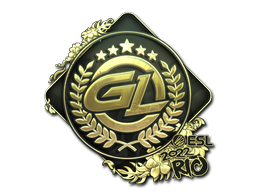Наклейка | GamerLegion (Gold) | Rio 2022