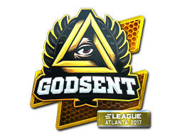 Наклейка | GODSENT (Foil) | Atlanta 2017