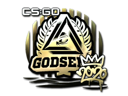 Наклейка | GODSENT (Gold) | 2020 RMR
