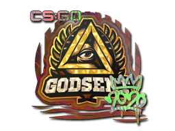 Наклейка | GODSENT (Holo) | 2020 RMR