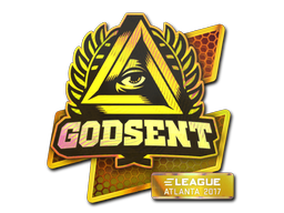 Наклейка | GODSENT (Holo) | Atlanta 2017