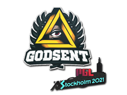 Наклейка | GODSENT | Stockholm 2021