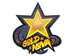 Наклейка | Gold Nova (Holo)