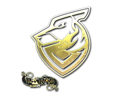 Наклейка | Grayhound Gaming (Gold) | Paris 2023