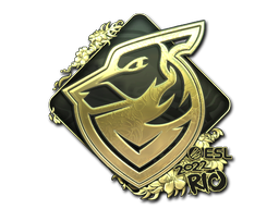 Наклейка | Grayhound Gaming (Gold) | Rio 2022