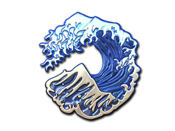 Наклейка | Great Wave (Foil)