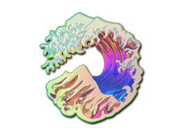 Наклейка | Great Wave (Holo)