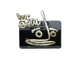 Наклейка | Hello Galil AR (Gold)