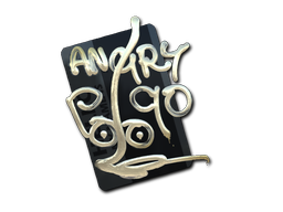 Наклейка | Hello P90 (Gold)