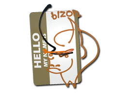 Наклейка | Hello PP-Bizon