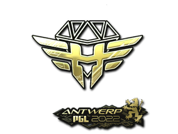Наклейка | Heroic (Gold) | Antwerp 2022