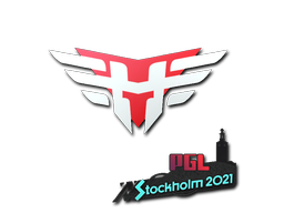 Наклейка | Heroic | Stockholm 2021